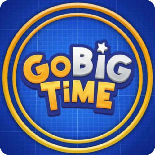 GoBigTime Casino Official Logo - Go Big. Win Big. Anytime.